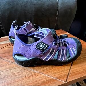 Kamik‎ Toddler Kids Purple Water Sandals Straps Adjustable Cute Shoes Size 11